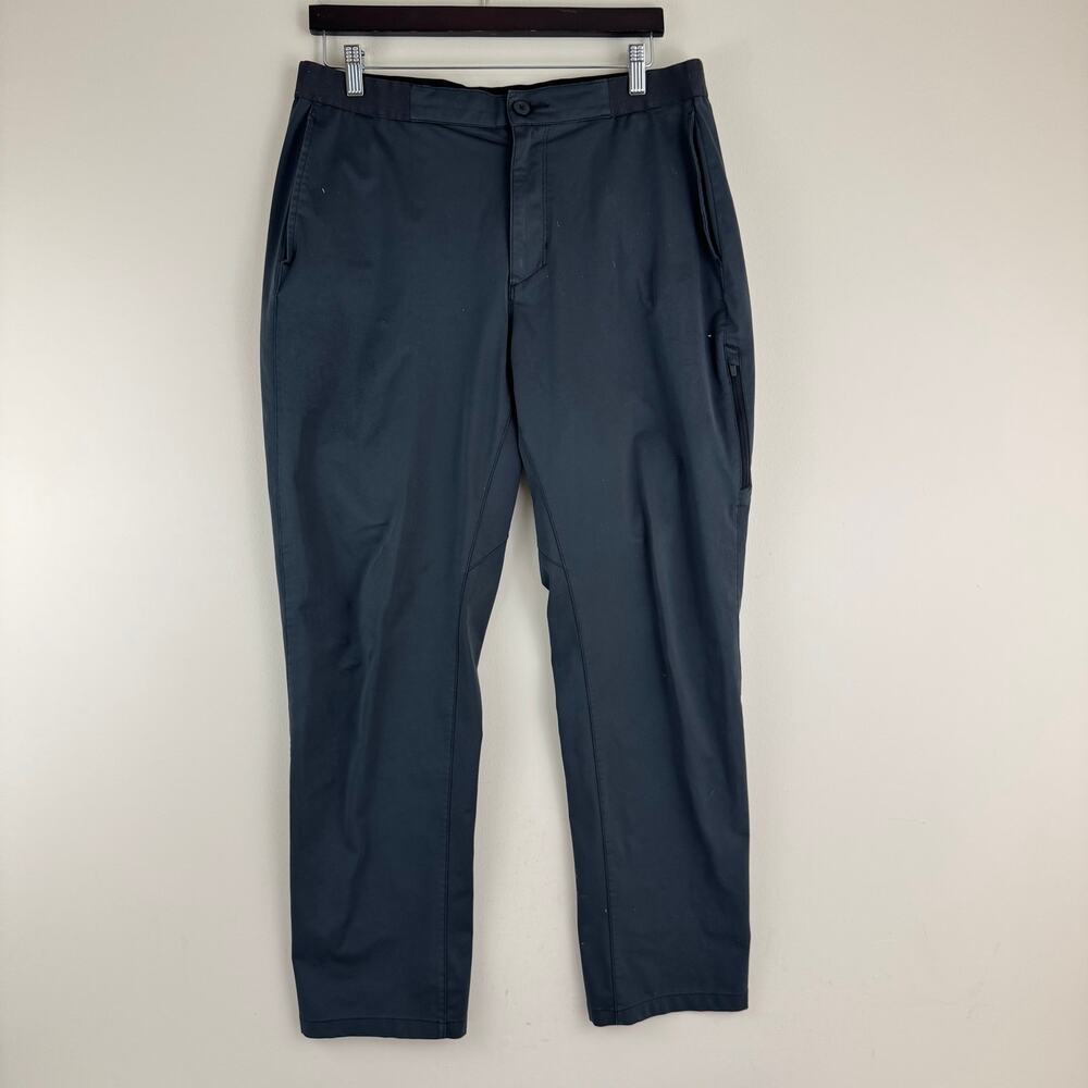 Patagonia Pants Men's Size L Dark Gray Hiking Outdoor Stretch Waist READ